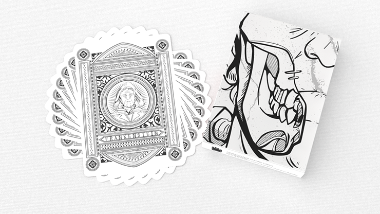 Frankenstein Series Gothic Edition (Gilded) Playing Cards by Murphy's Magic Supplies, Inc.