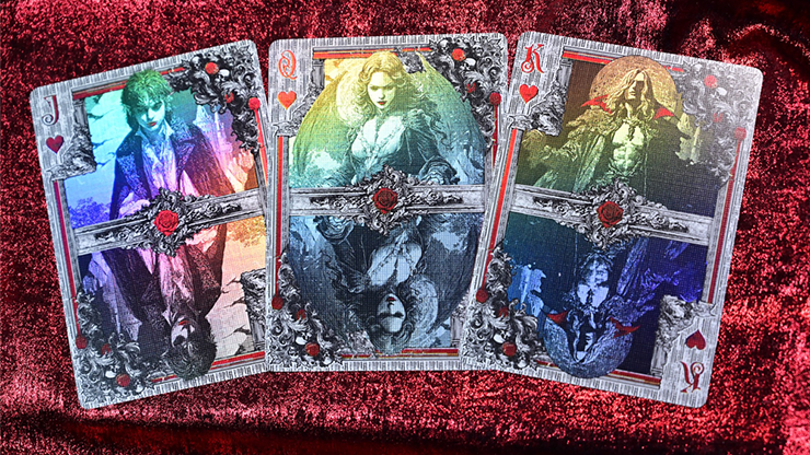 Trinity of Night - Vampire HOLO Playing Cards by Evokad by Murphy's Magic Supplies, Inc.