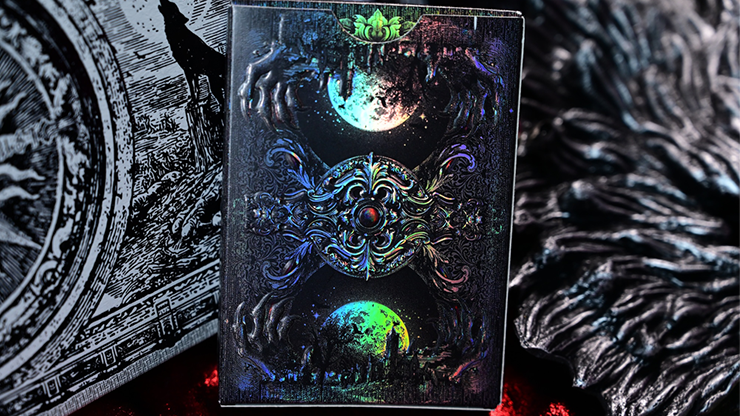 Trinity of Night - Werewolf HOLO Playing Cards by Evokad by Murphy's Magic Supplies, Inc.