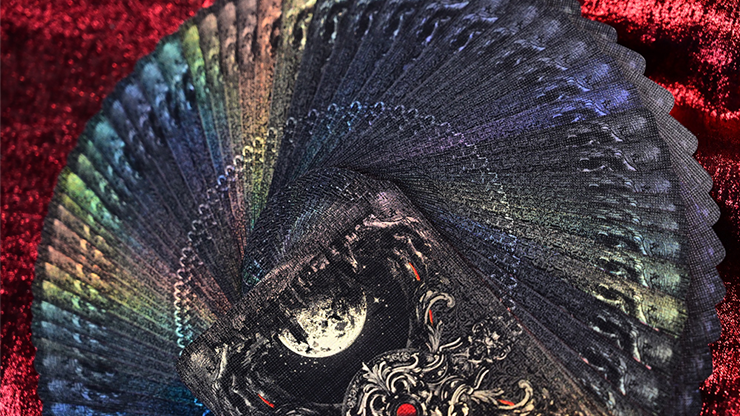 Trinity of Night - Werewolf HOLO Playing Cards by Evokad by Murphy's Magic Supplies, Inc.