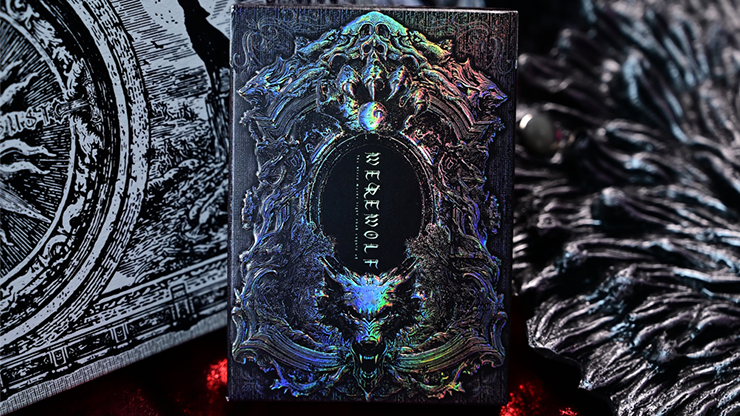 Trinity of Night - Werewolf HOLO Playing Cards by Evokad by Murphy's Magic Supplies, Inc.