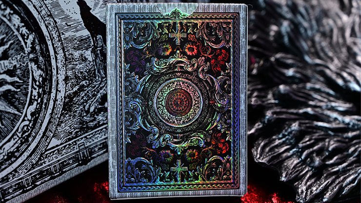 Trinity of Night - Demon Hunter HOLO Playing Cards by Evokad by Murphy's Magic Supplies, Inc.