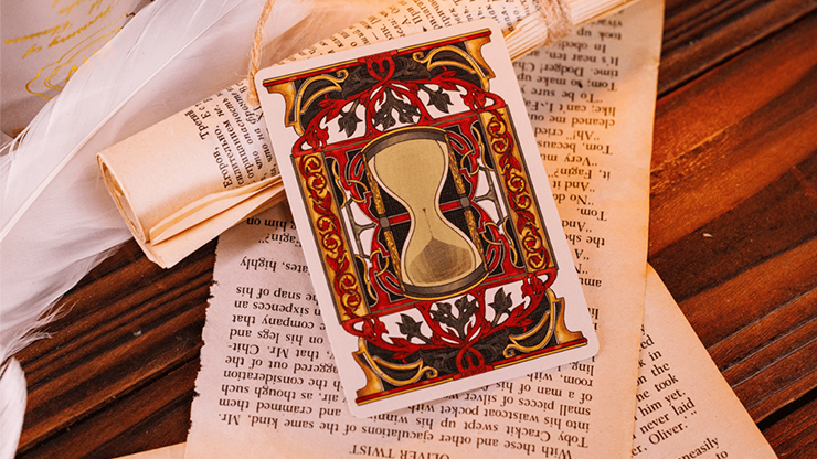 Andersen's Fairy Tales (Garnet Standard) Playing Cards by Murphy's Magic Supplies, Inc.