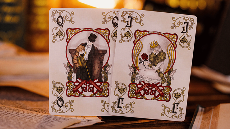Andersen's Fairy Tales (Garnet Standard) Playing Cards by Murphy's Magic Supplies, Inc.