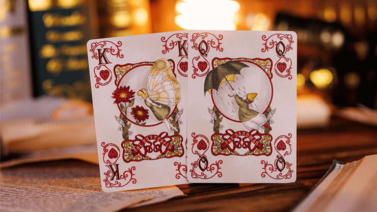 Andersen's Fairy Tales (Garnet Standard) Playing Cards by Murphy's Magic Supplies, Inc.