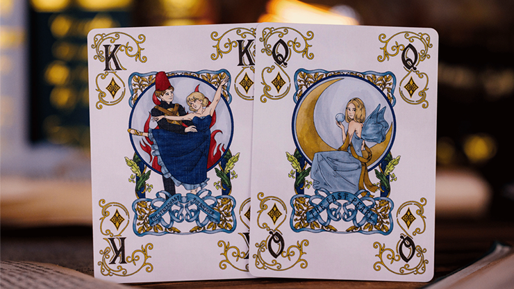 Andersen's Fairy Tales (Sapphire Standard) Playing Cards by Murphy's Magic Supplies, Inc.