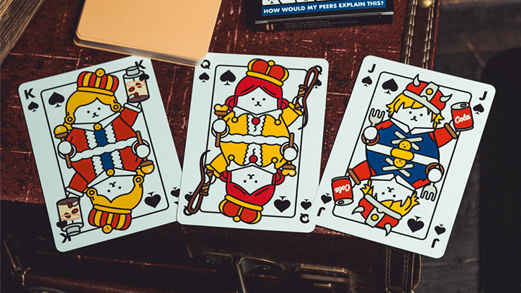 WHIKO Stage Thin Playing Cards by Bacon Magic. by Murphy's Magic Supplies, Inc.