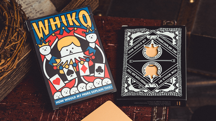 WHIKO Stage Thin Playing Cards by Bacon Magic. by Murphy's Magic Supplies, Inc.