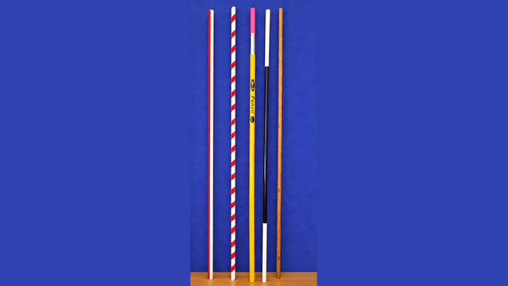 8 Foot Appearing Multi-Color Pole by Big Guy's Magic - Coloring Book Kicker Finale by Murphy's Magic Supplies, Inc.