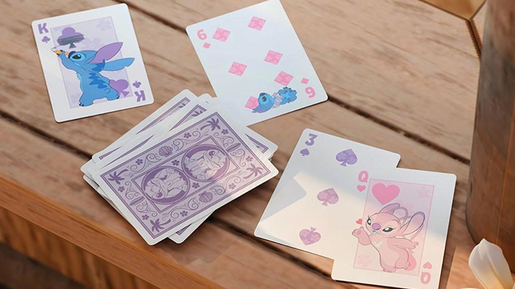Bicycle Disney Stitch (Purple) Playing Cards by US Playing Card Co by Murphy's Magic Supplies, Inc.