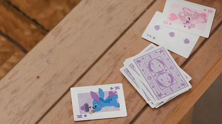 Bicycle Disney Stitch (Purple) Playing Cards by US Playing Card Co by Murphy's Magic Supplies, Inc.