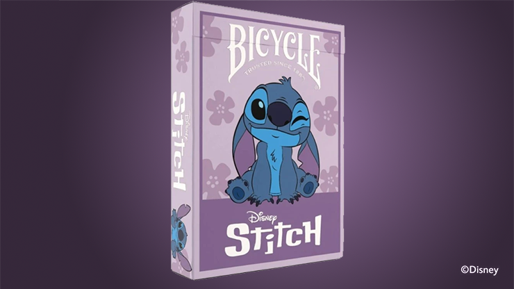 Bicycle Disney Stitch (Purple) Playing Cards by US Playing Card Co by Murphy's Magic Supplies, Inc.