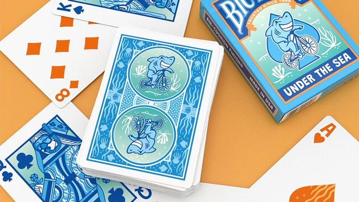 Bicycle Under the Sea Playing Cards by US Playing Card by Murphy's Magic Supplies, Inc.