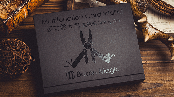 Multifunction Card Wallet by Jimmy Fan & Bacon Magic by Murphy's Magic Supplies, Inc.