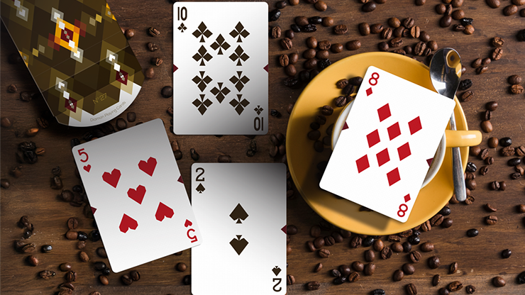 Diamon Playing Cards N° 27 Dark Roast by Dutch Card House Company by Murphy's Magic Supplies, Inc.