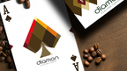 Diamon Playing Cards N° 27 Dark Roast by Dutch Card House Company by Murphy's Magic Supplies, Inc.