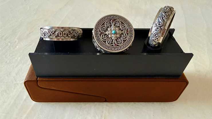 Coin Vault Case and Display Set (Brown) by Murphy's Magic Supplies, Inc.