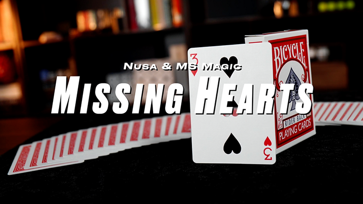 Missing Hearts (Blue) by Nusa & MS Magic by Murphy's Magic Supplies, Inc.