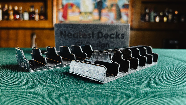 Neatest Decks (Flat 6-Deck) 2-Pack by GL Design & Bacon Magic by Murphy's Magic Supplies, Inc.