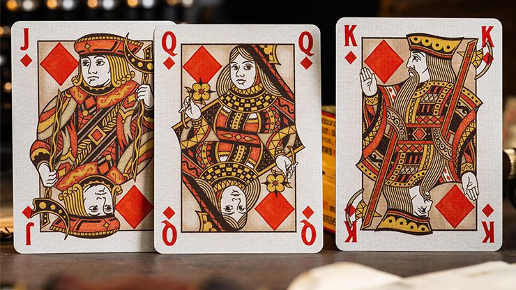 Le Voyage Du Chat Rouge Playing Cards by Stockholm17 by Murphy's Magic Supplies, Inc.