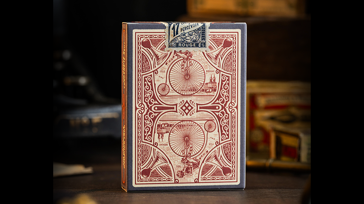 Le Voyage Du Chat Rouge Playing Cards by Stockholm17 by Murphy's Magic Supplies, Inc.