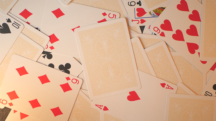 Bicycle Pastel Yellow Playing Cards by Murphy's Magic Supplies, Inc.