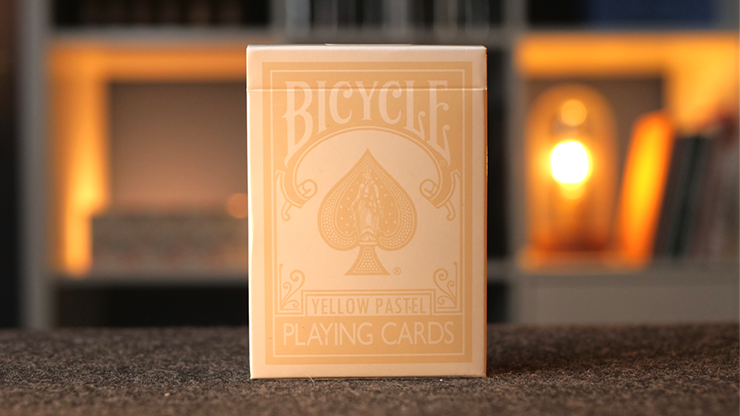 Bicycle Pastel Yellow Playing Cards by Murphy's Magic Supplies, Inc.