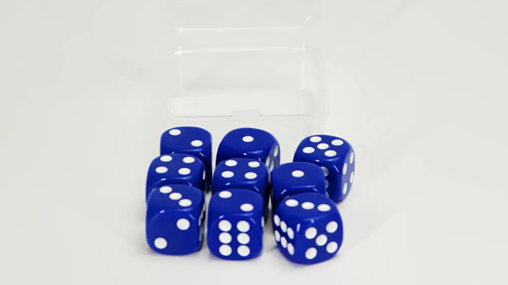Forcing Cup Dice Set (Blue) by Magic Express by Murphy's Magic Supplies, Inc.
