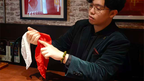 Red & White Beyond the Secret -Ethan Yip's Color Changing Silk Routine by Murphy's Magic Supplies, Inc.