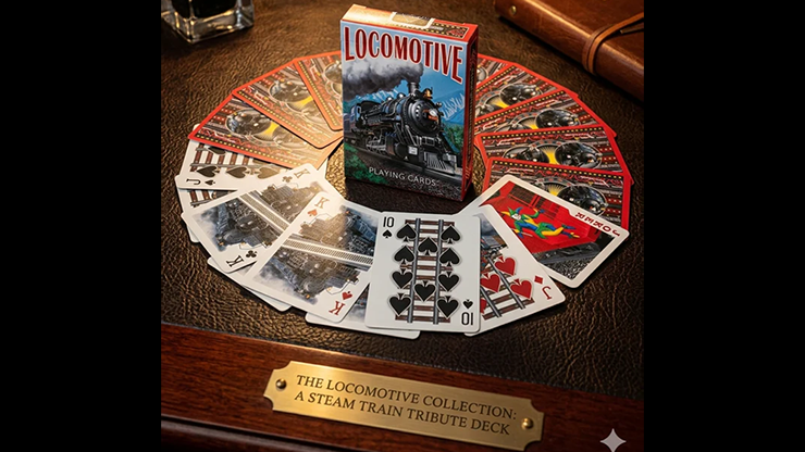 Locomotive Playing Cards by Collectable Playing Cards by Murphy's Magic Supplies, Inc.