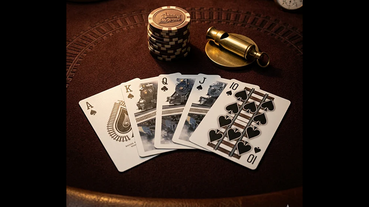 Locomotive Playing Cards by Collectable Playing Cards by Murphy's Magic Supplies, Inc.