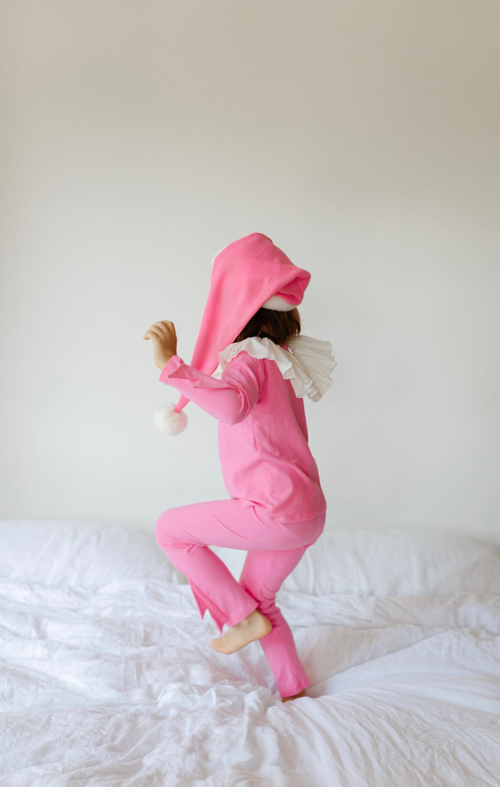 Pink Holiday Elf Costume by Band of the Wild