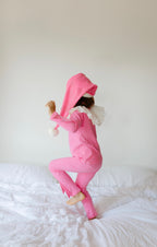Pink Holiday Elf Costume by Band of the Wild