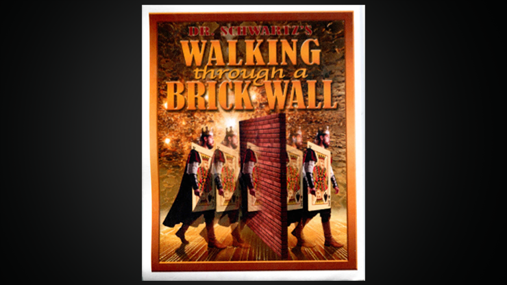 Walking Thru a Brick Wall by Martin Schwartz by Murphy's Magic Supplies, Inc.
