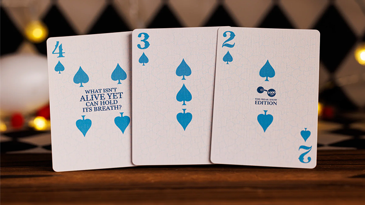 Standard Edition Night at the Circus (Freak Show) Playing Cards by Anti-Faro by Murphy's Magic Supplies, Inc.