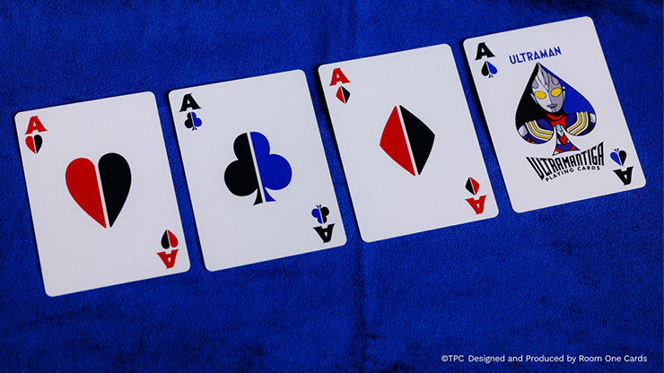 Ultraman Tiga Playing Cards by Room One by Murphy's Magic Supplies, Inc.