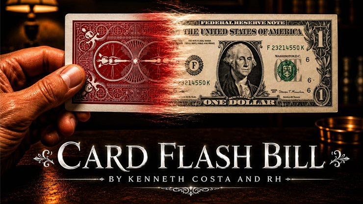 Card Flash Bill by Kenneth Costa and RH video DOWNLOAD by Murphy's Magic Supplies, Inc.