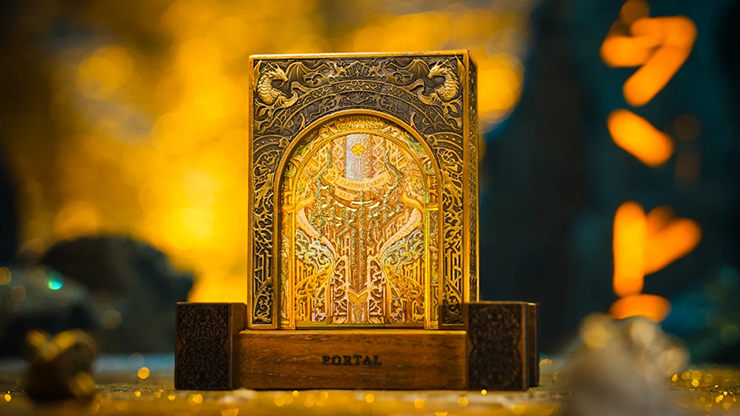 Portal Walnut Boxset Playing Cards by Ark Playing Cards by Murphy's Magic Supplies, Inc.