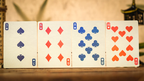 Ancient Relics Seat Playing Card by 52 Muse (Orange) by Murphy's Magic Supplies, Inc.
