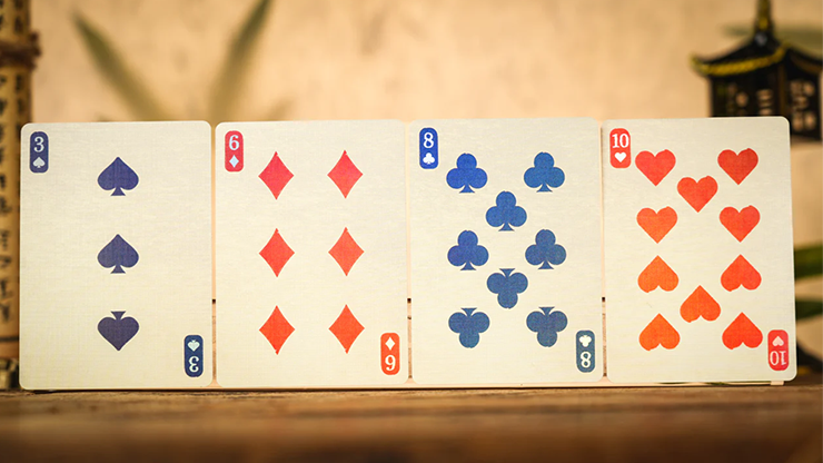 Ancient Relics Seat Playing Card by 52 Muse (Orange) by Murphy's Magic Supplies, Inc.