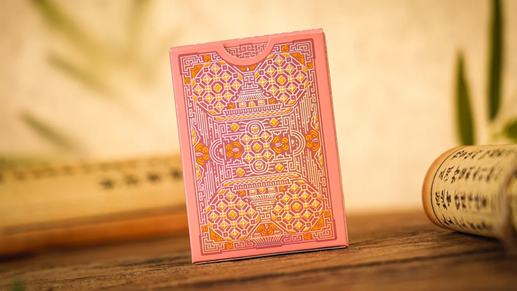 Ancient Relics Gem Playing Card by 52 Muse (Pink) by Murphy's Magic Supplies, Inc.