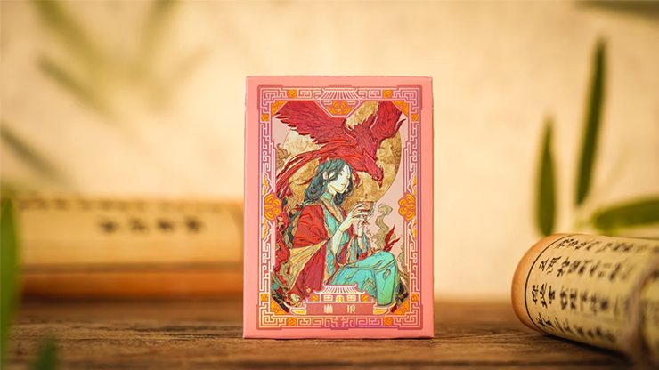 Ancient Relics Gem Playing Card by 52 Muse (Pink) by Murphy's Magic Supplies, Inc.