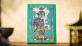 Ancient Relics Culture Playing Card by 52 Muse (Teal) by Murphy's Magic Supplies, Inc.