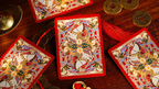 Year of the Horse (Red) Playing Cards by TCC Fashion by Murphy's Magic Supplies, Inc.