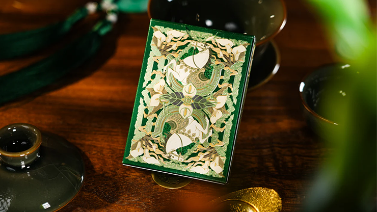 Year of the Horse (Green) Playing Cards by TCC Fashion by Murphy's Magic Supplies, Inc.