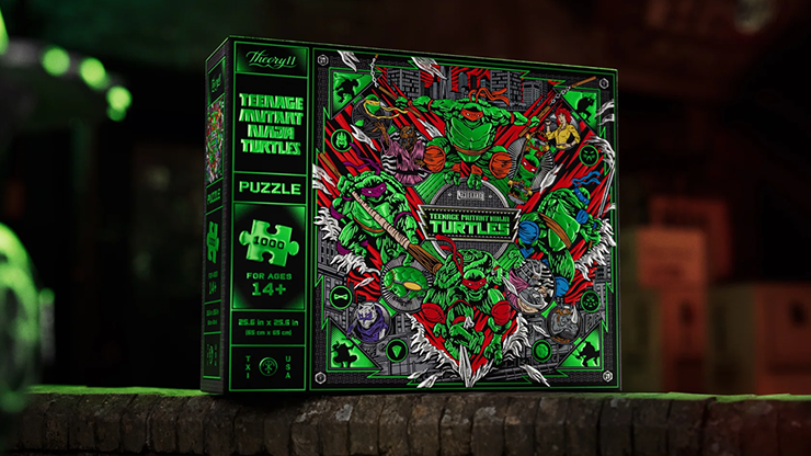 Teenage Mutant Ninja Turtle Jigsaw Puzzle by theory11 by Murphy's Magic Supplies, Inc.