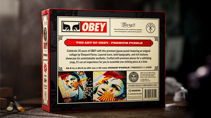 OBEY Jigsaw Puzzle by theory11 by Murphy's Magic Supplies, Inc.