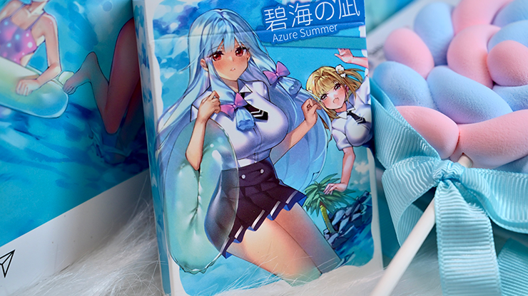 Sweet Cosplay Show - Azure Summer Playing Cards by Murphy's Magic Supplies, Inc.