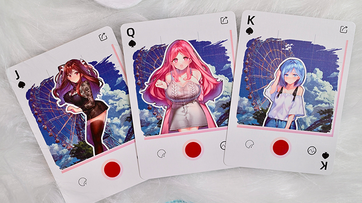 Sweet Cosplay Show - Mirage Corridor Playing Cards by Murphy's Magic Supplies, Inc.
