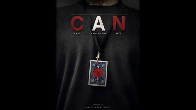 CAN: Card Around the Neck (Blue) by Marco Markiewicz by Murphy's Magic Supplies, Inc.